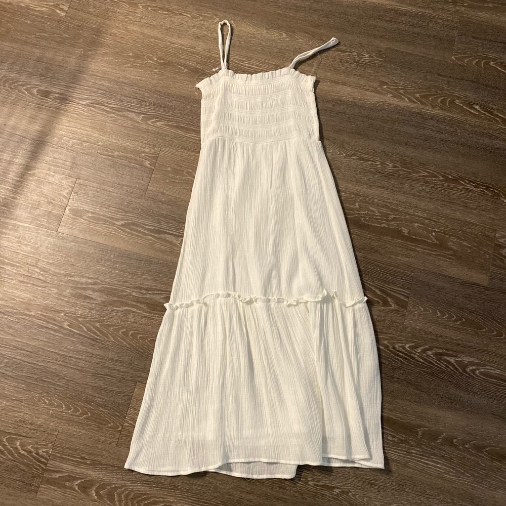 Summer Nights Long White Dress